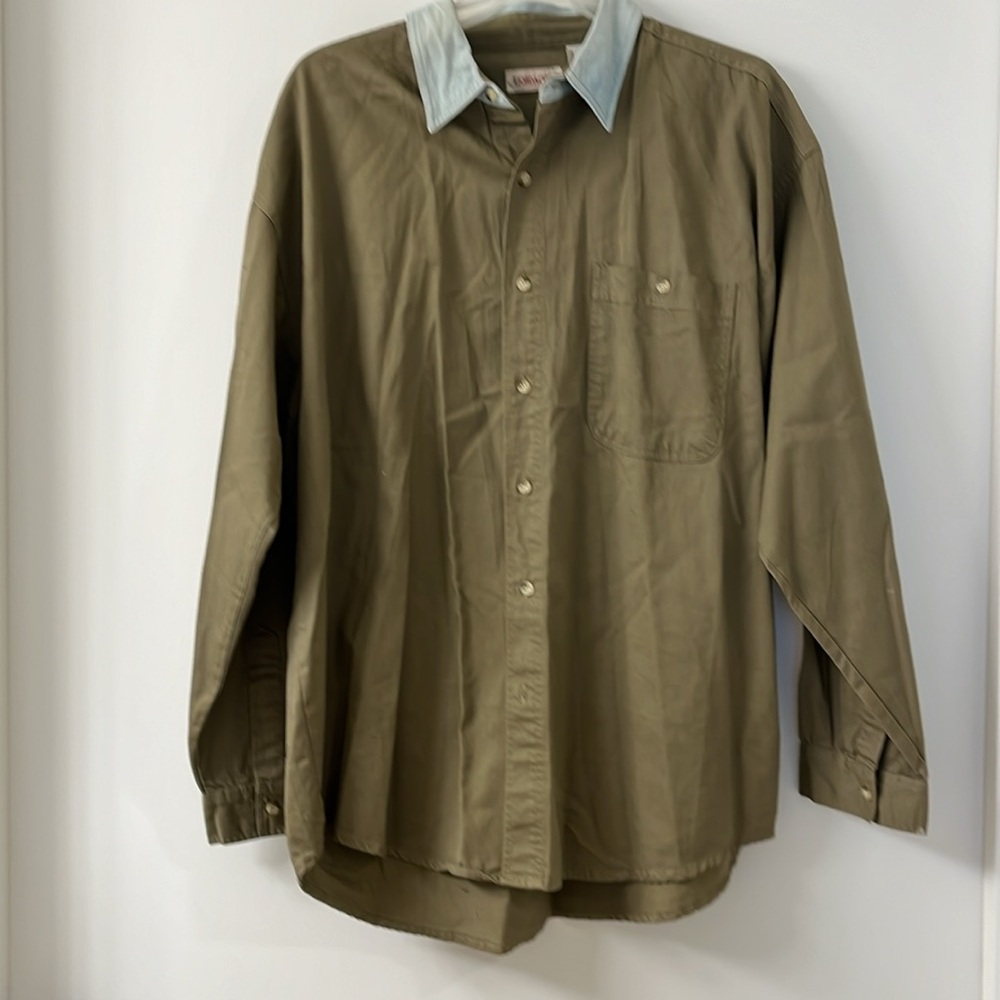 Jordache Shirts Vintage  Button down Long-Sleeve